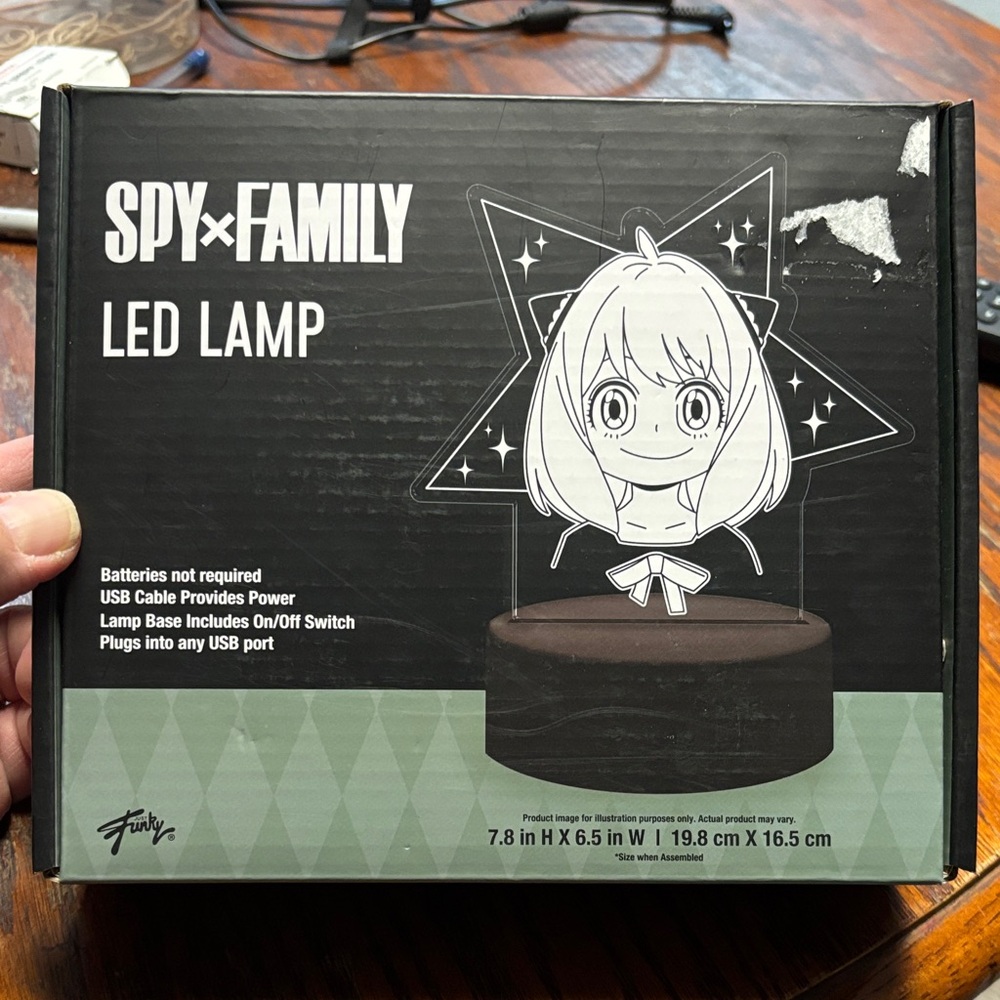 Spy x family Anya Forger LED lamp. New, open box.